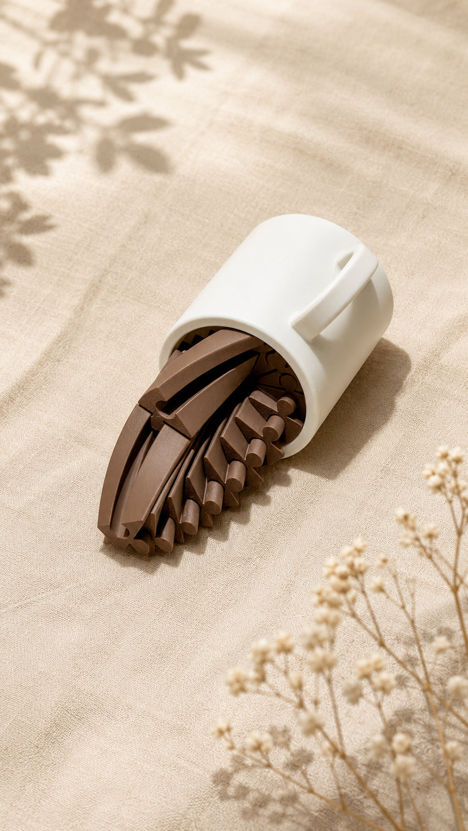 3D Printed Pretend Pie and Hot Cocoa Play Set